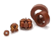 brown insulating coating powder for powder cores and coils